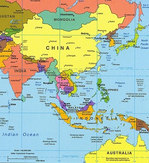 Southeast Asia Map