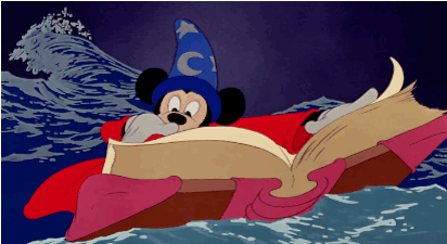 Mickey reads the freaking manual