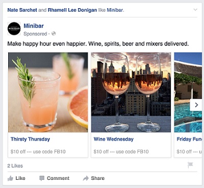 Facebook Ad Examples