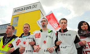 Amazon Employees On Strike
