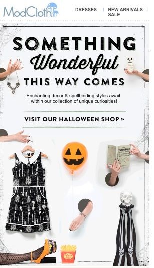 Halloween Cheer Email