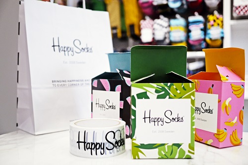 Multicolor Branded Packaging