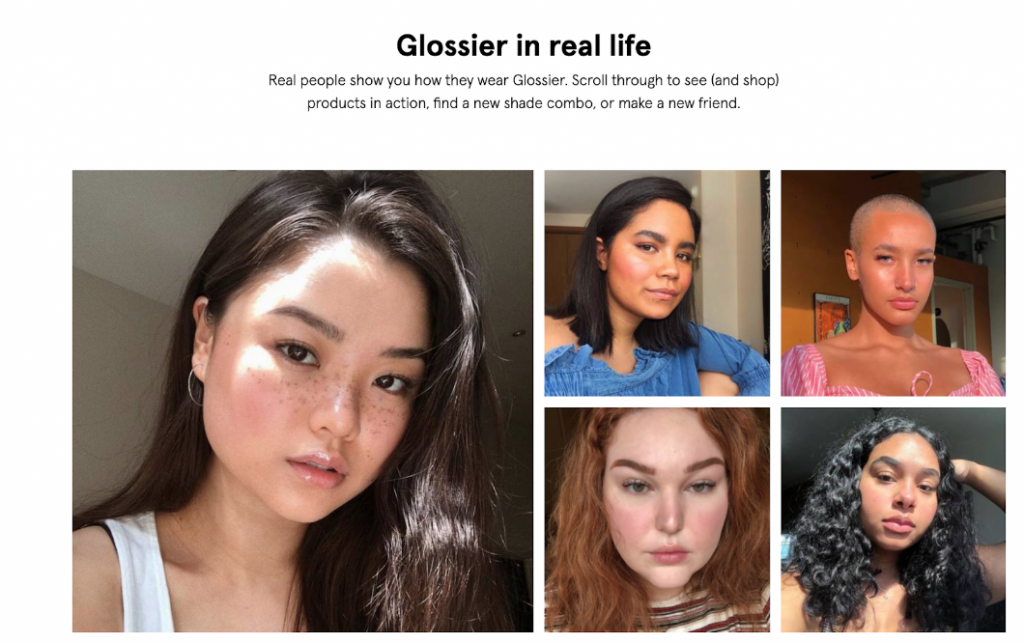 Glossier Brand Ambassadors 1024x643